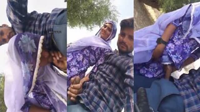 Desi Rajasthani Bhabhi – Outdoor BJ Viral
