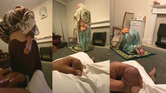 Muslim Hot Wife Doing Namaz Husband Jerking Blowjob Videos