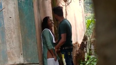 Horny College Girl Outdoor Fucking Video