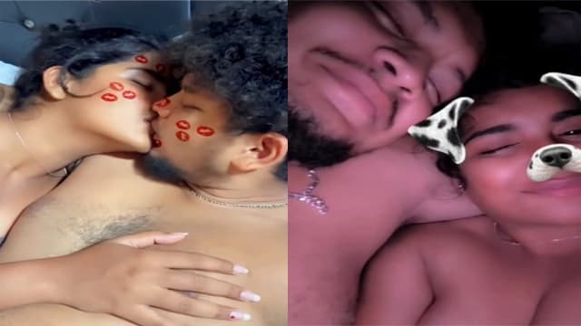 Desi Lover Kissing And Fucked Video HD