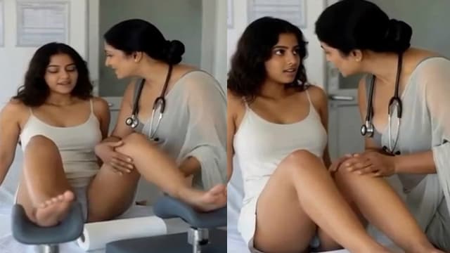 Hot Patient and Lady Doctor Lesbian Porn Nude Video Watch