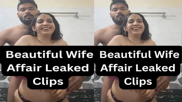 Beautiful Wife Affair Giving Deepthroat Blowjob And Having Fun Video Viral